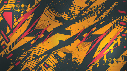 Futuristic Grunge Speed Vector Background