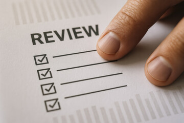 Review audit checklist document verify approval analysis validation ensure precise control