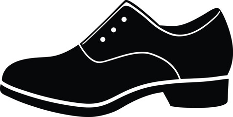 Obraz premium tap shoe on white background.eps