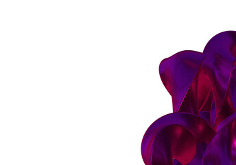 red abstract 3d background silk liquid chrome metalic wave oil shiny flowing design render wallpaper	