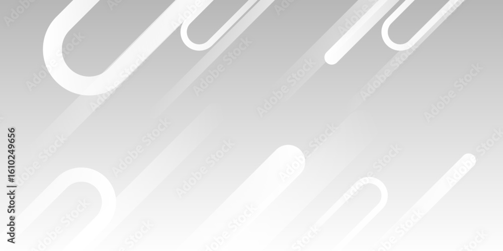 Poster white abstract background with sleek flowing curves, perfect for minimalist design templates or form