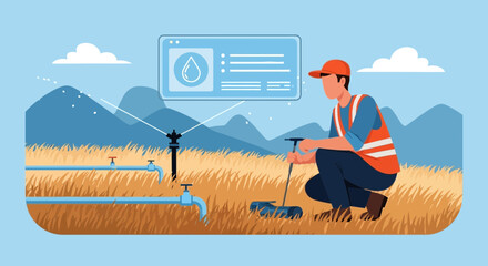 Automated Irrigation System For Agricultural Efficiency And Conservation