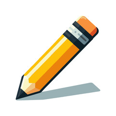 Pencil Icon for School and Study