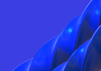 abstract blue 3d  background 