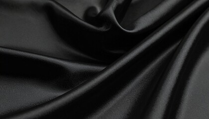Obraz premium 現代的で上品なマット黒地に微細な布地感と優しい光のエッジが調和した高級デザイン