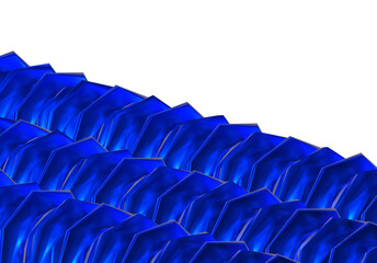 abstract blue 3d  background 