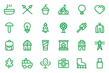 Comprehensive collection of aquatic themed symbols featuring clean lines and a refined aesthetic perfect for modern design projects