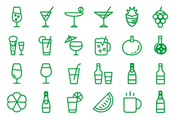 Charming hand drawn wine glass collection featuring elegant stemware perfect for beverage enthusiasts and tasting events