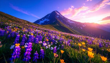 The landscape is alive with the spirit of the season.  