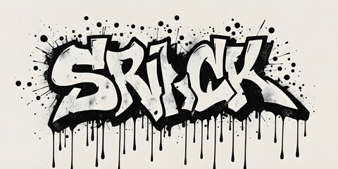 abstract grunge background with splashes
