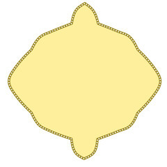 Islamic border frame, Islamic ornament frame