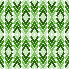 seamless geometric pattern green color