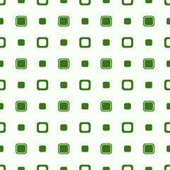 Green set of buttons