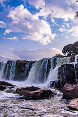 14 falls fourteen waterfalls adventures Thika Town Central province Kiambu County Kenya East Africa Landscapes Panoramic scenic Views travel Lifestyle Rocks Nature Background dramatic Clouds Sky Explo