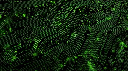 Abstract circuit board pattern