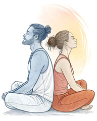 pencil sketch illustraton