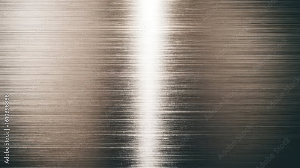 Aufkleber abstract metallic gradient with horizontal striations and central brightness