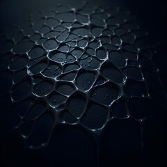 Obraz premium Dark Organic Network