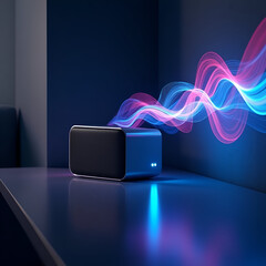Smart Speaker with Dynamic Sound Waves