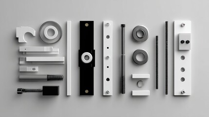 Abstract machine parts