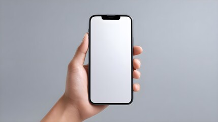 Modern Smartphone with Edge-to-Edge Display