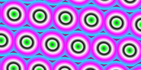 Protective Evil Eye Pattern – Turkish Blue Greek Mati – Cultural Symbol from Greece, Turkey, Cyprus, Crete – Seamless Vector Art