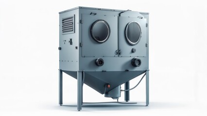 Industrial Sandblasting Cabinet for Surface Treatment and Finishing
