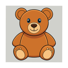 Obraz premium teddy bear vector illustration