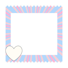 Aesthetic Polaroid Frame