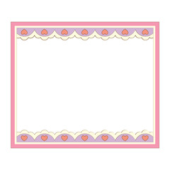Aesthetic Retro Border Frame