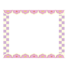 Aesthetic Retro Border Frame