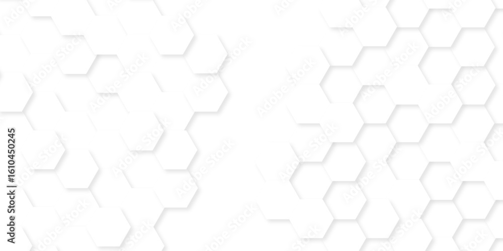 Fototapete background with hexagons. abstract background with lines . white texture background. hexagon abstrac