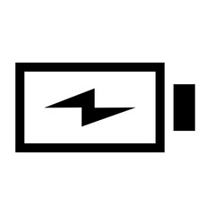 charging battery icon vector illustration