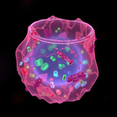 Cup Shaped cytoplasm