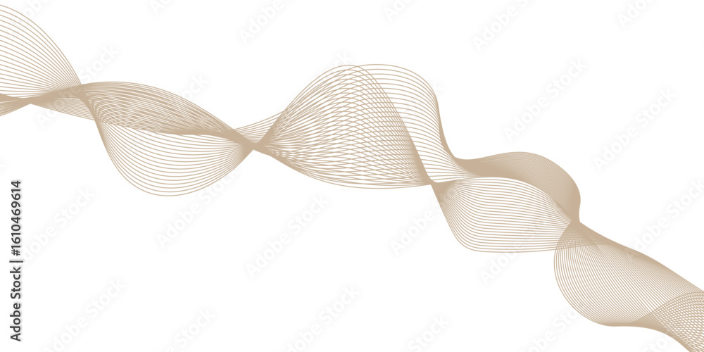 Poster modern abstract glowing wave background dynamic flowing wave lines, abstract fluid holographic iride