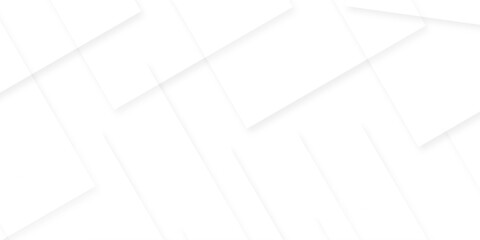 White background with light grey geometric abstract shapes, a minimalist geometric pattern composed of overlapping white rectangles.