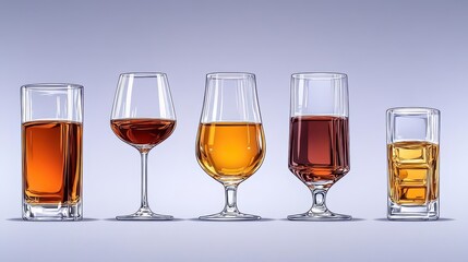 Alcohol Drinkware: Glass Types & Styles