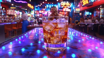 Nightlife Drinks: Cocktails, Bar, Ice