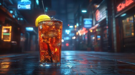 Night City Iced Tea