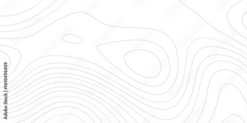 Poster minimalistic topography design and modern texture, abstract geometric frame and elegant art nouveau,