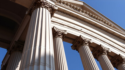 Naklejka premium colonne curve