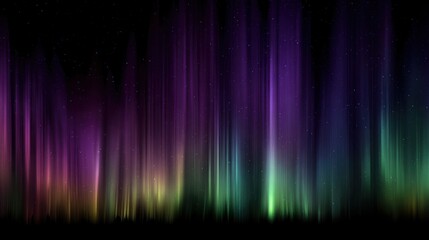 Colorful aurora borealis