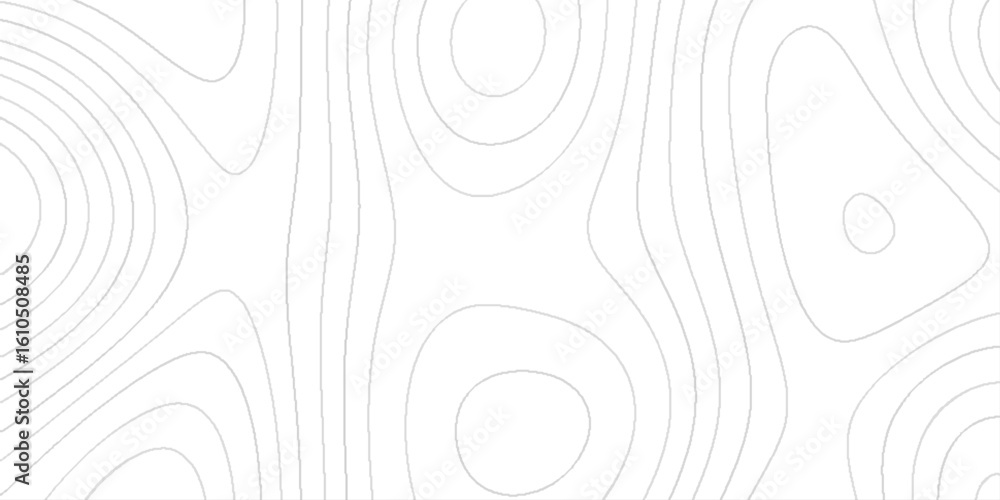 Poster topographic map lines connect points of equal elevation, the image has a very clean minimalist aesth