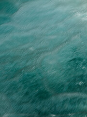Long exposure image of the river in the forest
