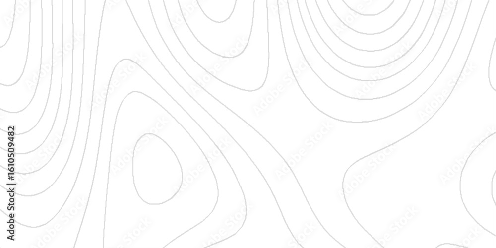 Poster the topography design has a minimalist and abstract appearance, flowing curves and loops, resembling