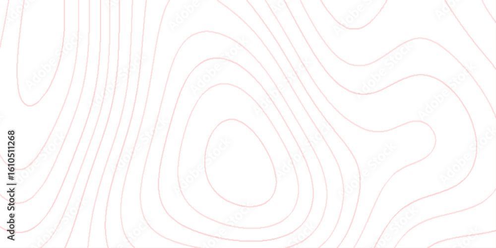 Poster panorama view gradient multicolor wave curve lines topo background, geographic line map with seamles