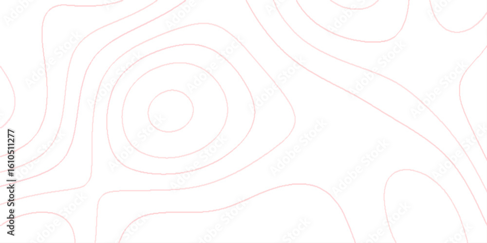 Poster panorama view gradient multicolor wave curve lines topo background, geographic line map with seamles