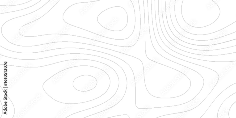 Poster modern design with white background with topographic wavy pattern design, abstract digital topograph