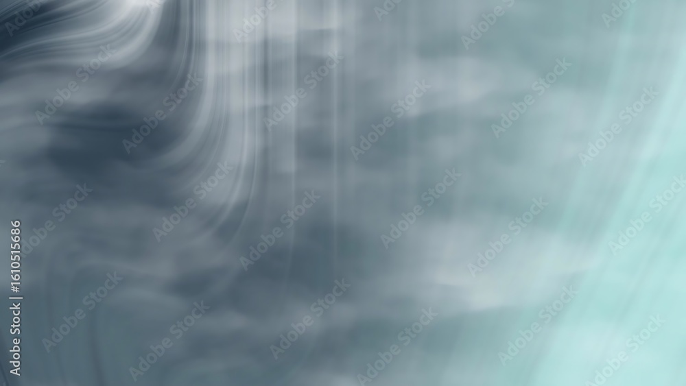 Poster prismatic calm ocean flow abstract blue and gray background with blurred lines creates a dreamy and 