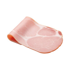 slices of ham Cut out the background